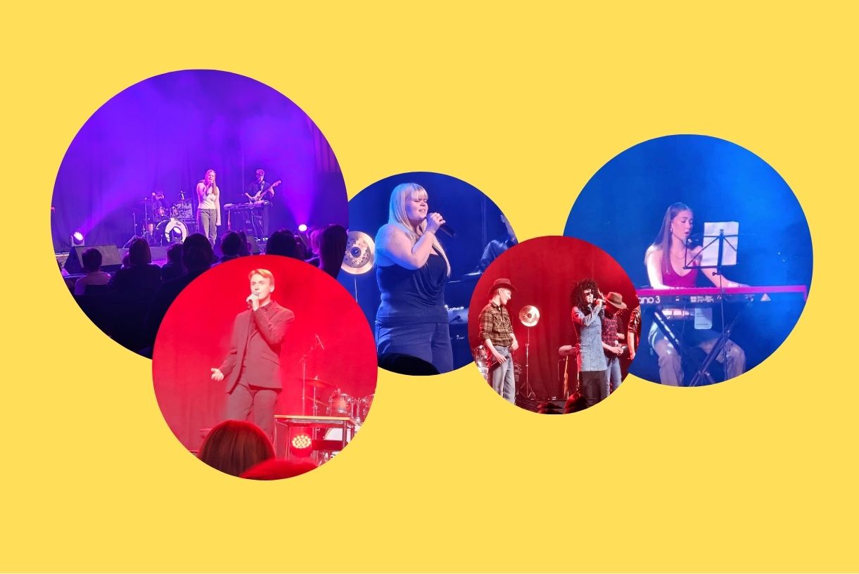 Sigurvegarar í Tónkvíslinni